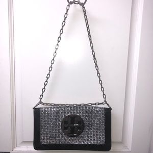 Tory Burch Bags - Tory Burch Foldable clutch/shoulder bag Tory Burch Bags - Tory Burch Foldable clutch/shoulder bag